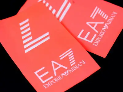 Neon Woven Label